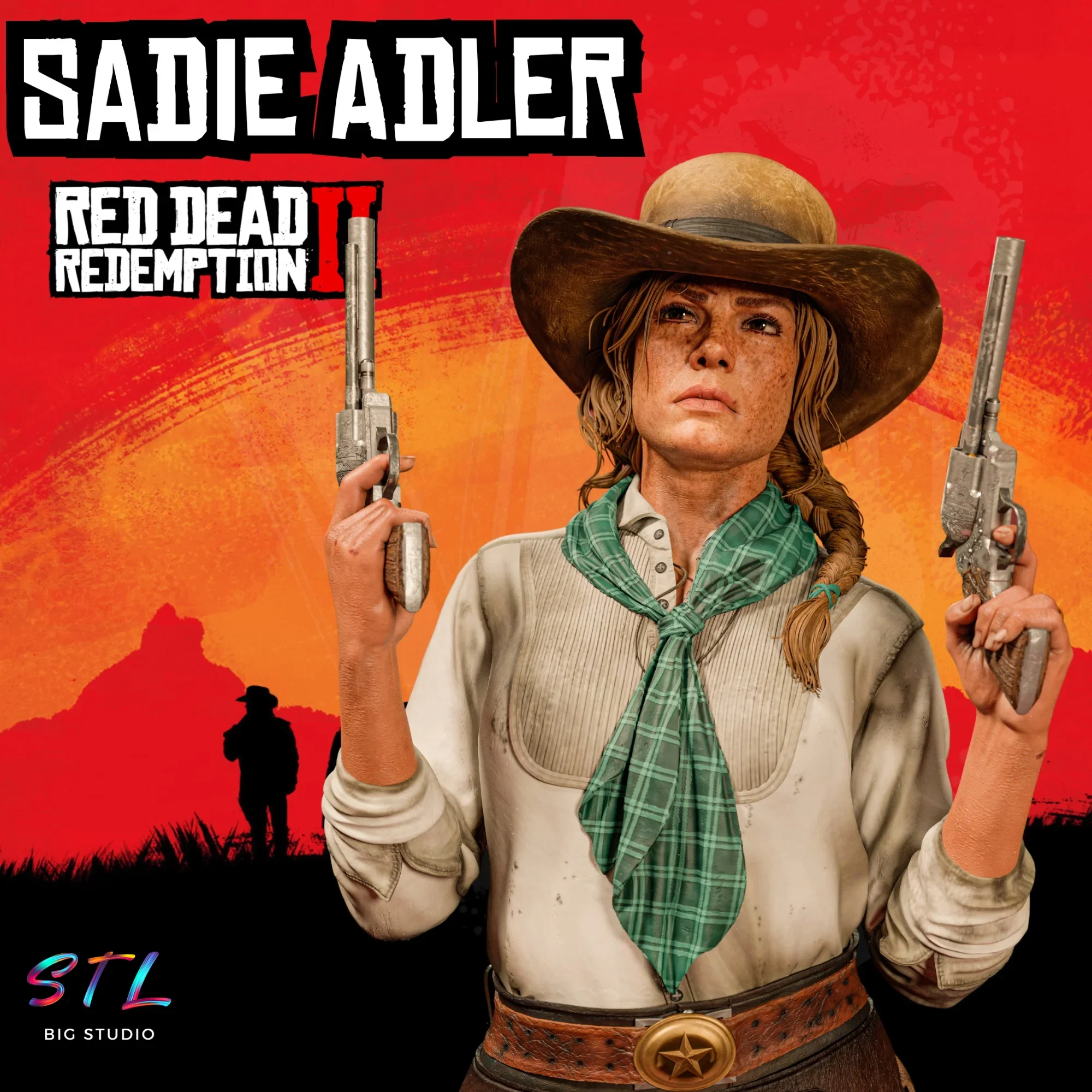 red dead redemption stl sadie adler para impresion 3d red dead redemption stl sadie adler para impresion 3d