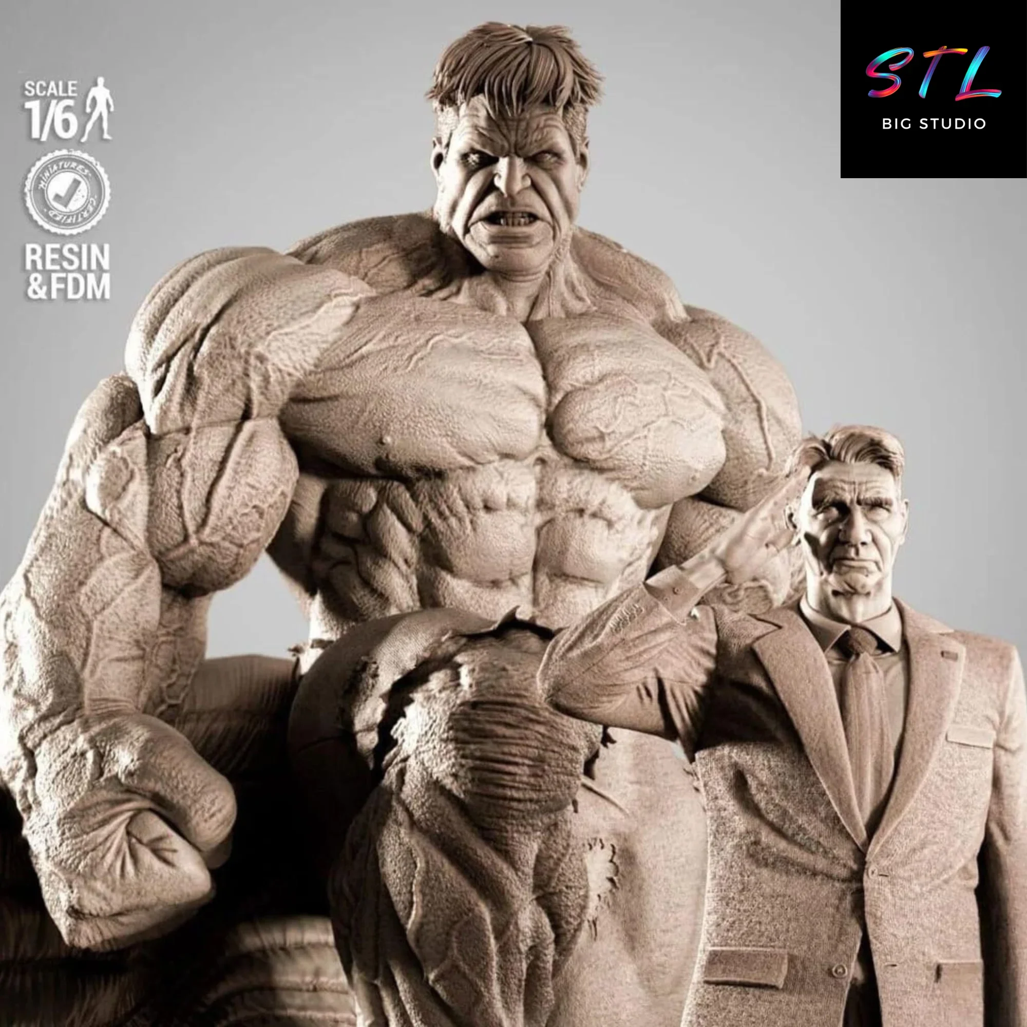 red hulk stl impresion 3d marvel diorama red hulk stl impresion 3d marvel diorama