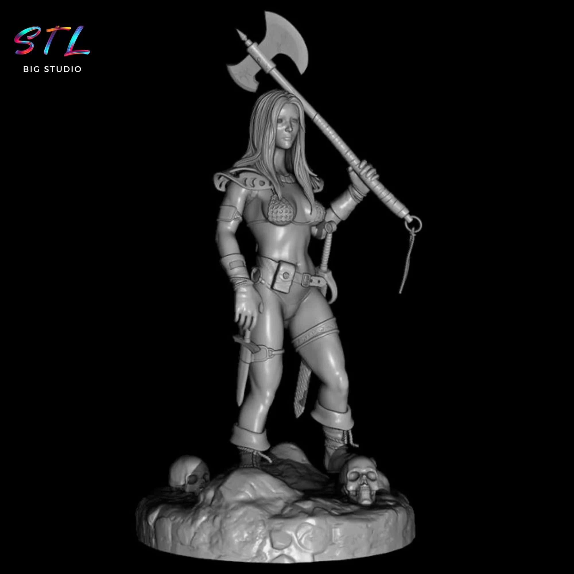 red sonja para imprimir en 3d stl red sonja para imprimir en 3d stl