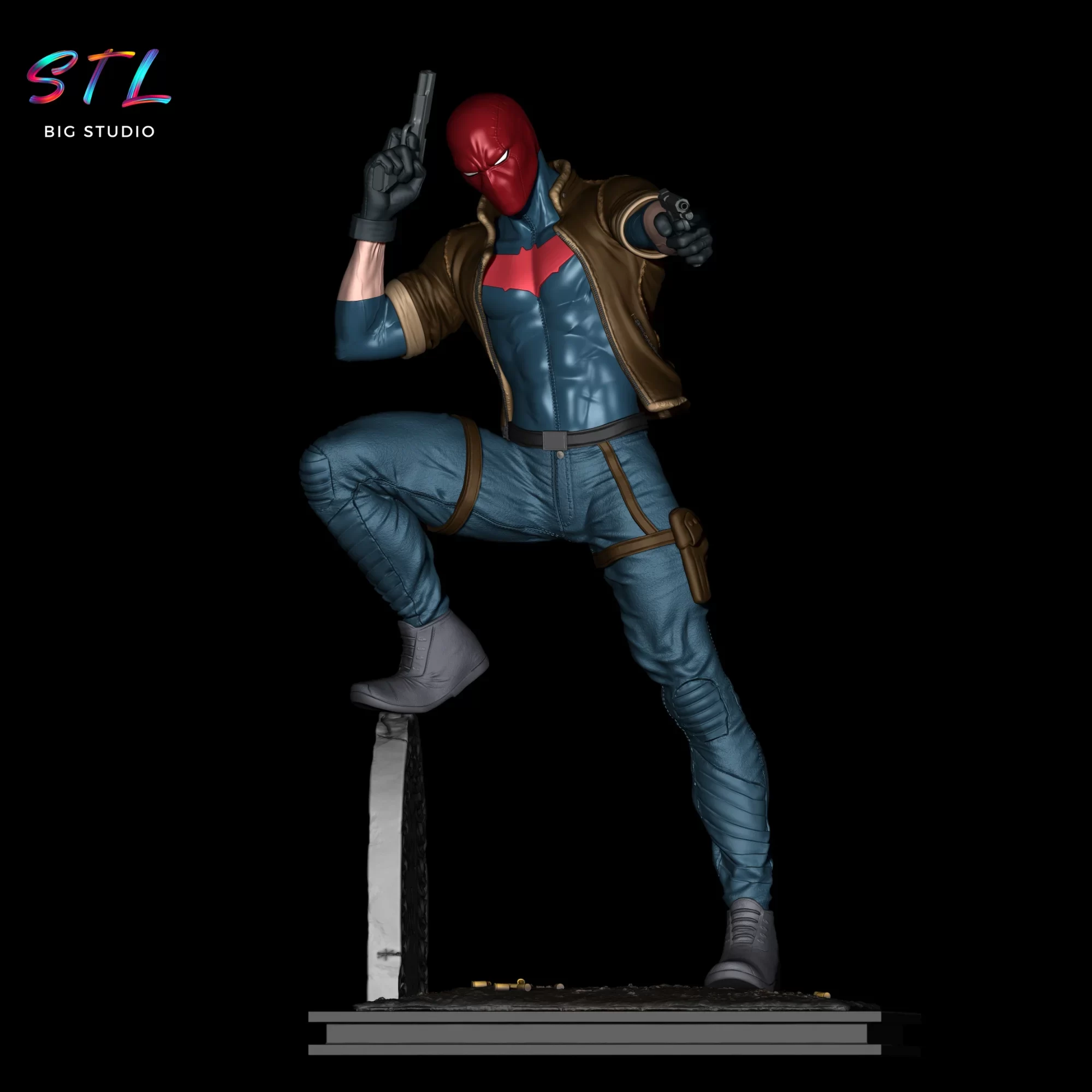 redhood stl diorama impresion 3d