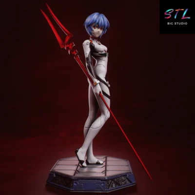 rei ayanami stl evangelion impresion 3d