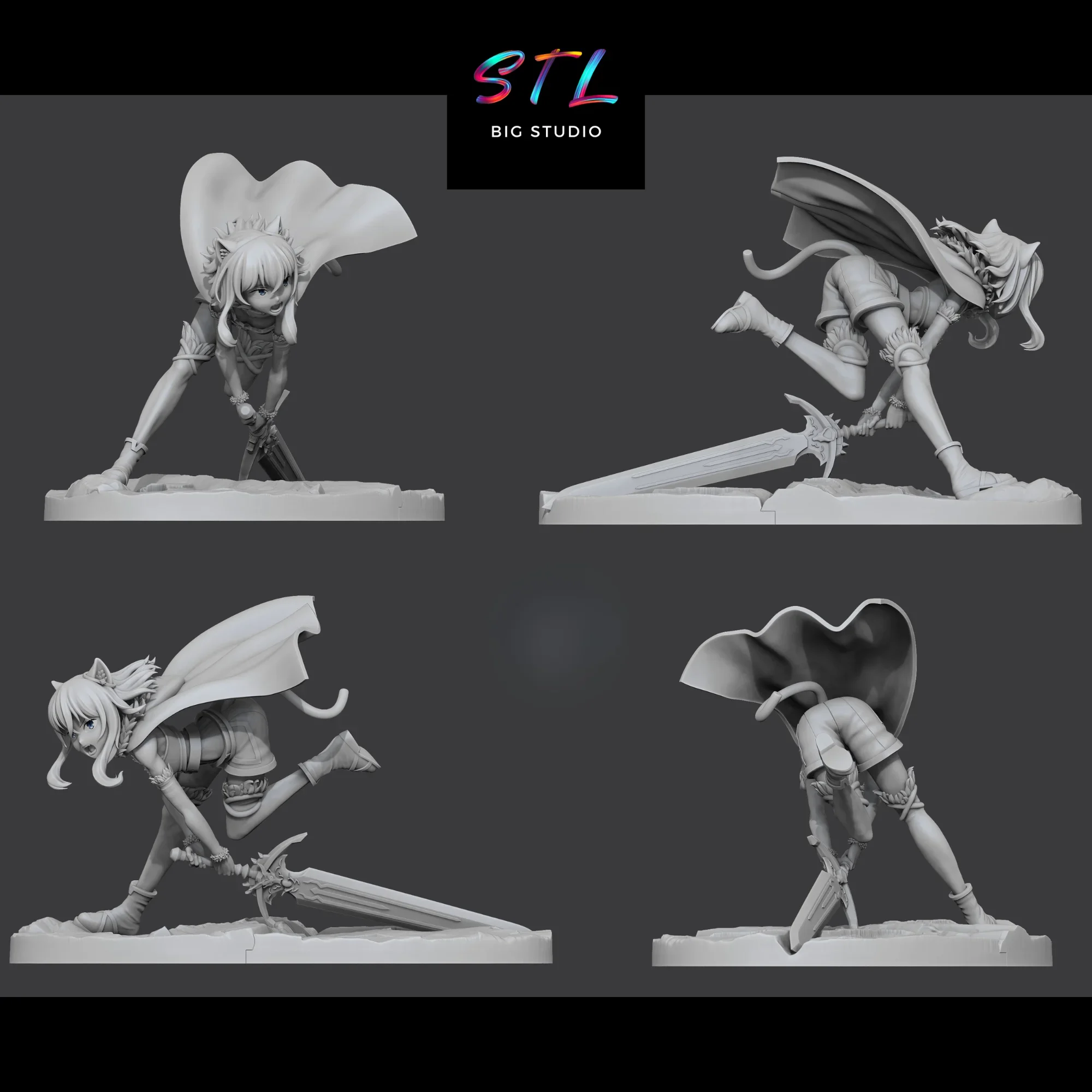 reincarnated as a sword stl fran figura impresion 3d reincarnated as a sword stl fran figura impresion 3d