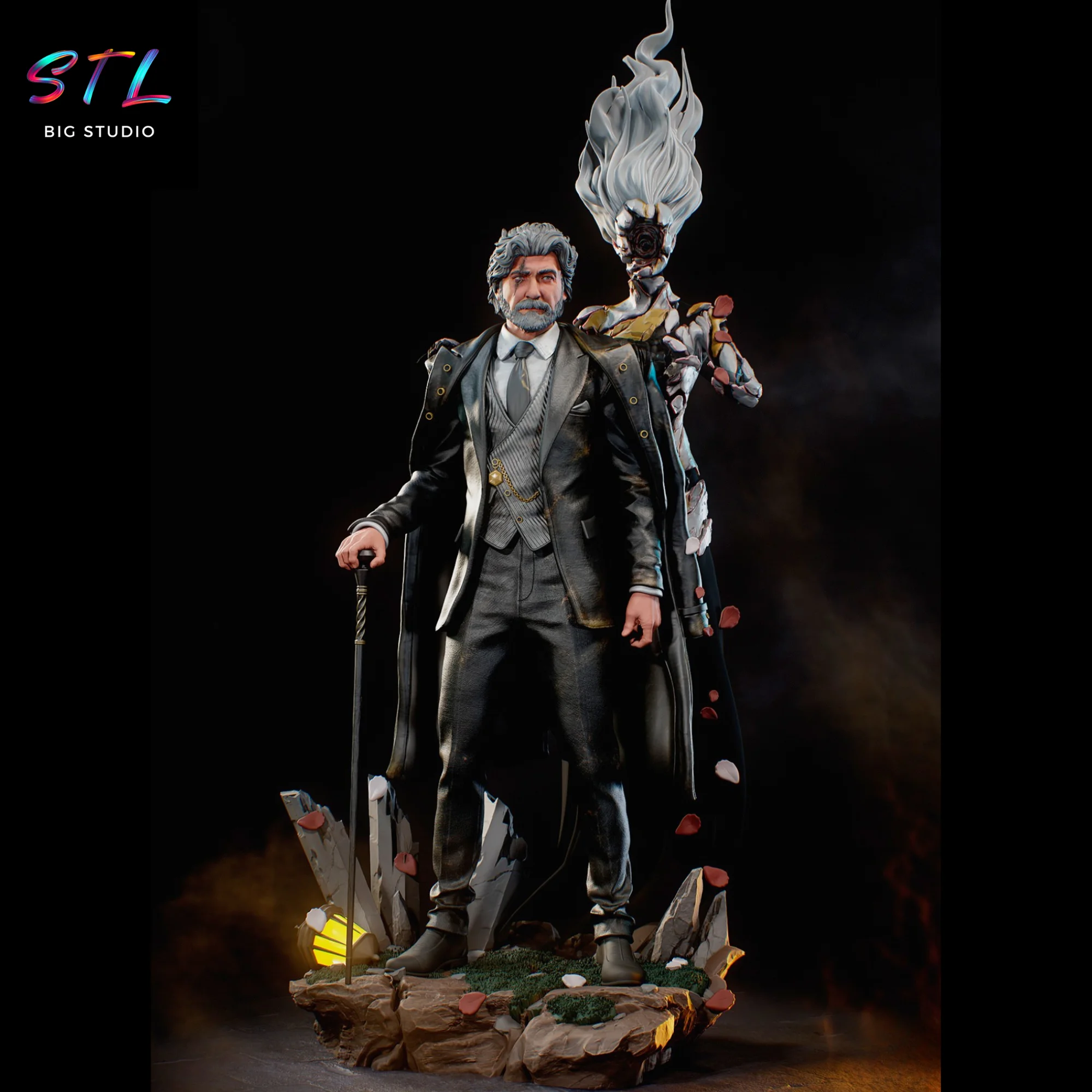 renoir stl clair obscur impresion 3d