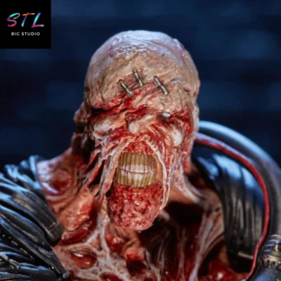 resident evil stl nemesis figura impresion 3d