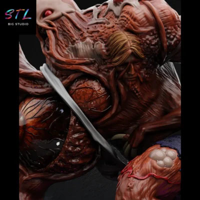 resident evil stl william birkin mutacion para impresion 3d