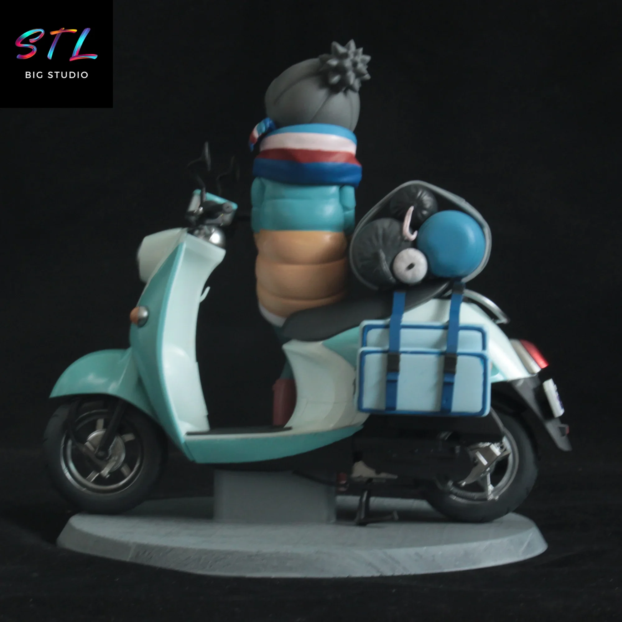 rin shima stl laid-back camp impresion 3d rin shima stl laid-back camp impresion 3d