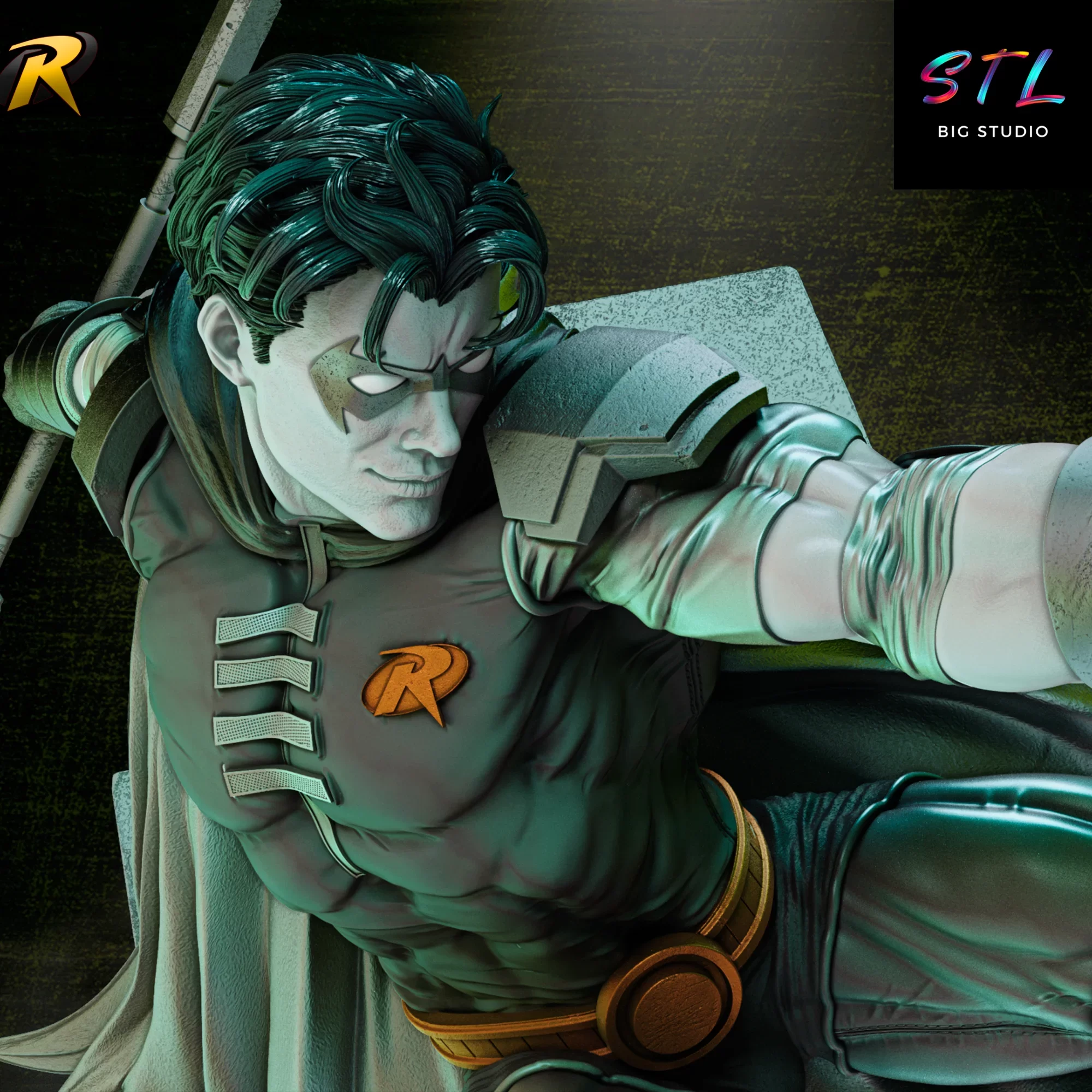 robin stl impresion 3d dc comics batman robin stl impresion 3d dc comics batman