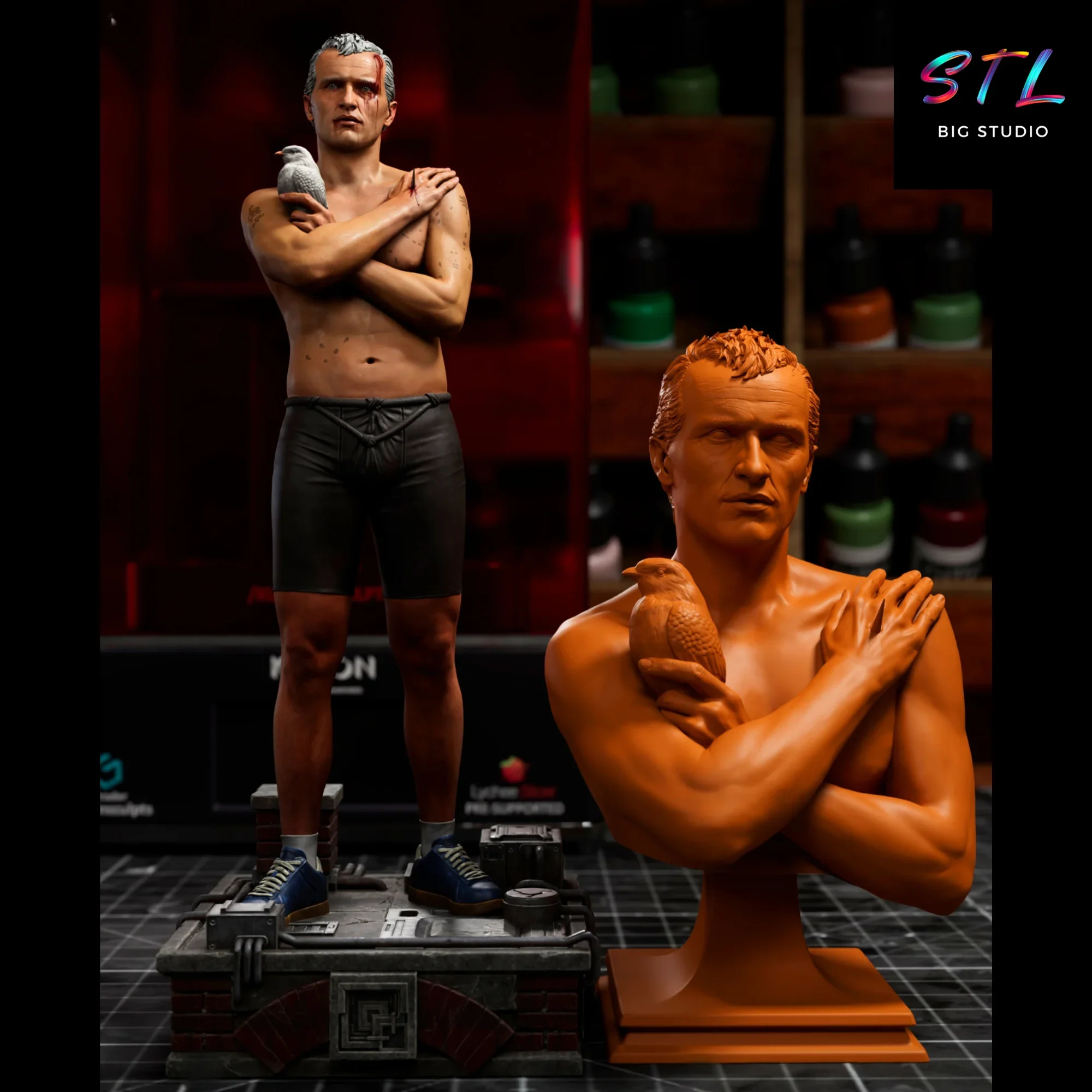 roy batty stl blade runner para impresion 3d