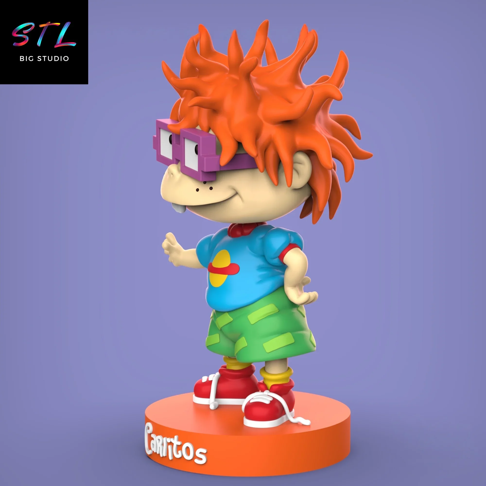 rugrats stl carlitos para impresion 3d rugrats stl carlitos para impresion 3d