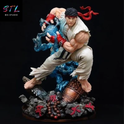 ryu stl street fighter para impresion 3d