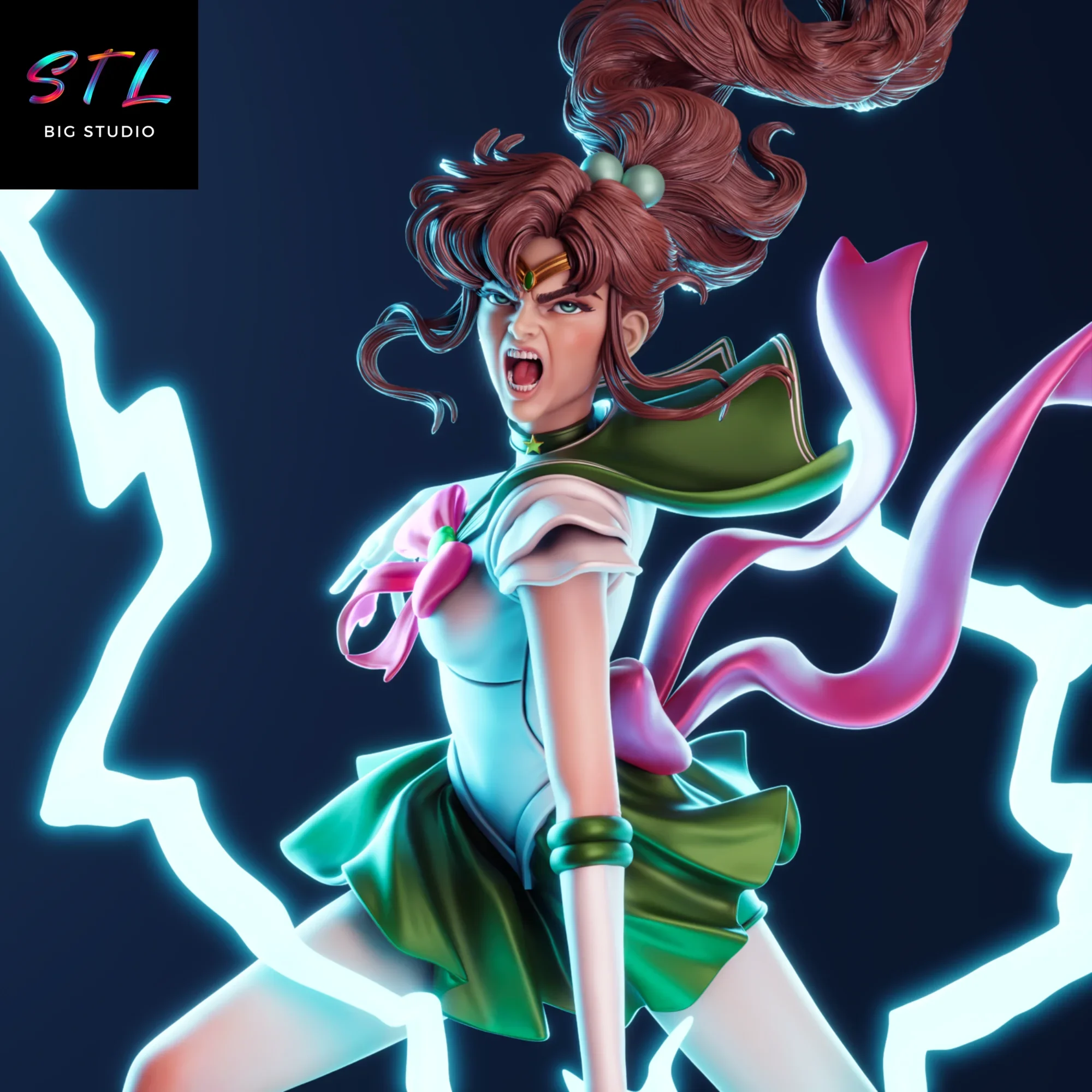 sailor moon stl makoto kino impresion 3d sailor moon stl makoto kino impresion 3d