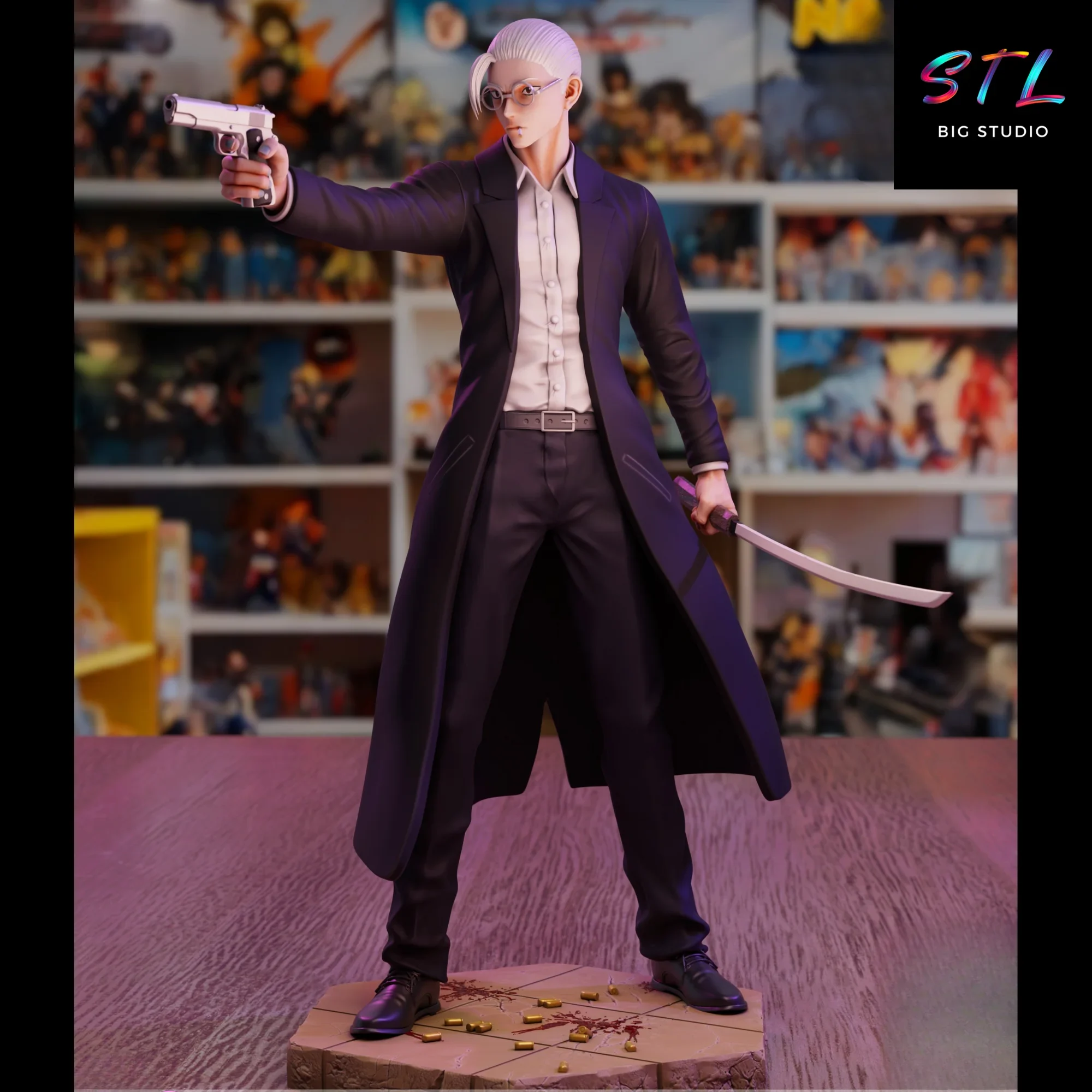 sakamoto days stl taro sakamoto figura para impresion 3d sakamoto days stl taro sakamoto figura para impresion 3d