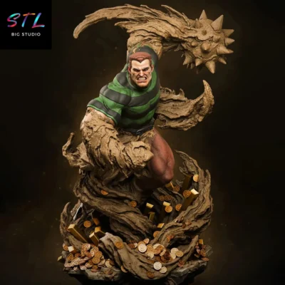 sandman stl spiderman impresion 3d
