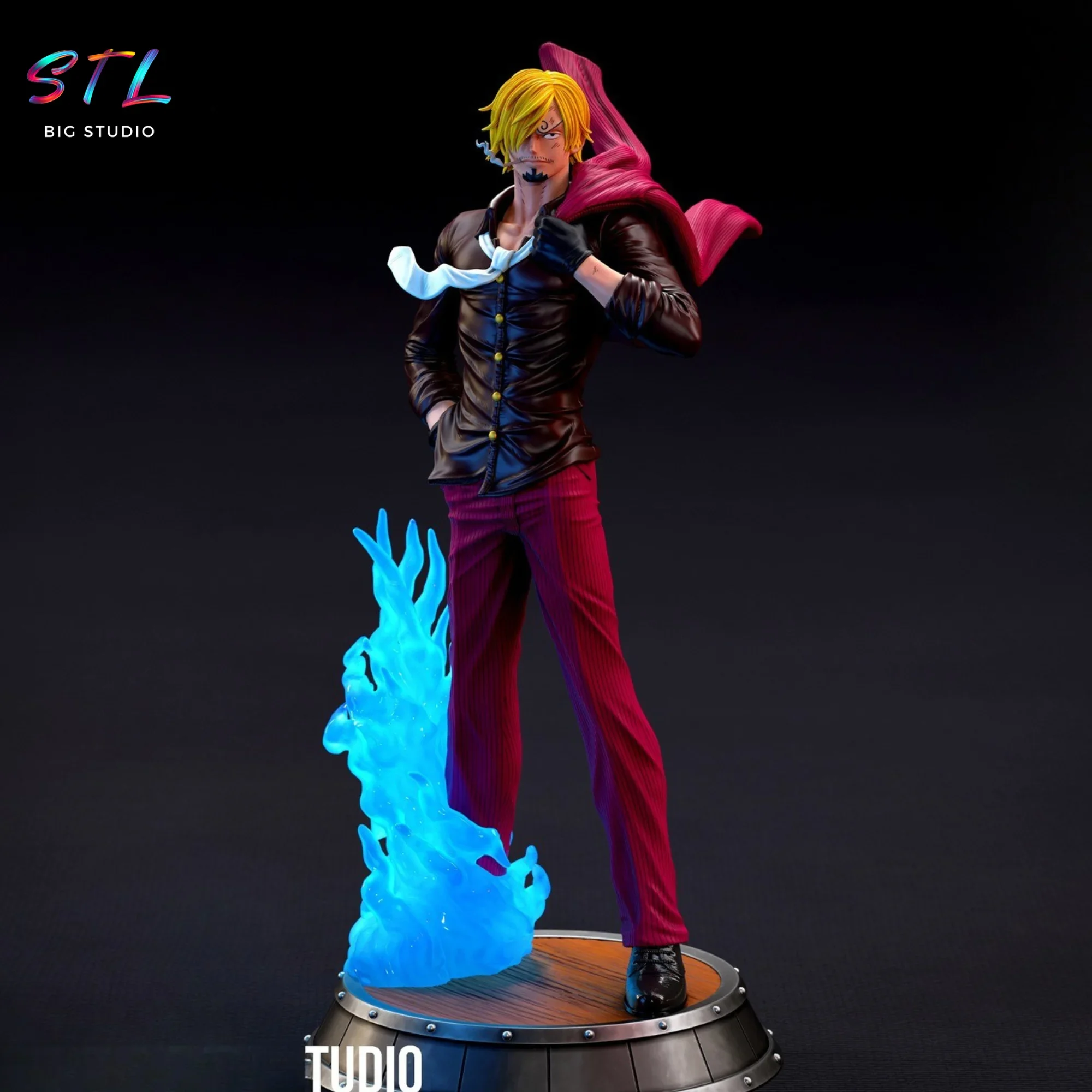 sanji stl one piece impresion 3d sanji stl one piece impresion 3d