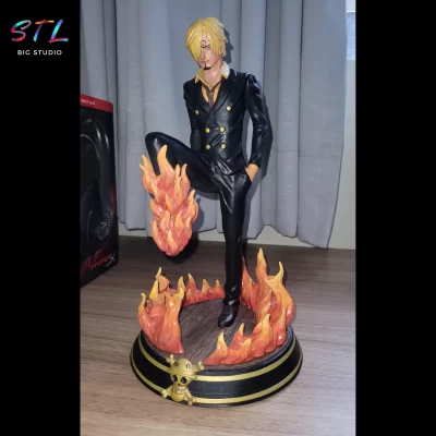 sanji stl para imprimir one piece anime 3d