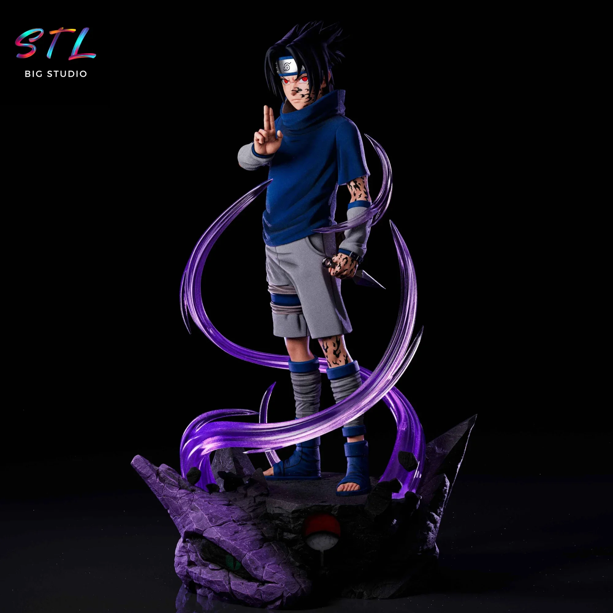 sasuke uchiha stl naruto impresion 3d sasuke uchiha stl naruto impresion 3d