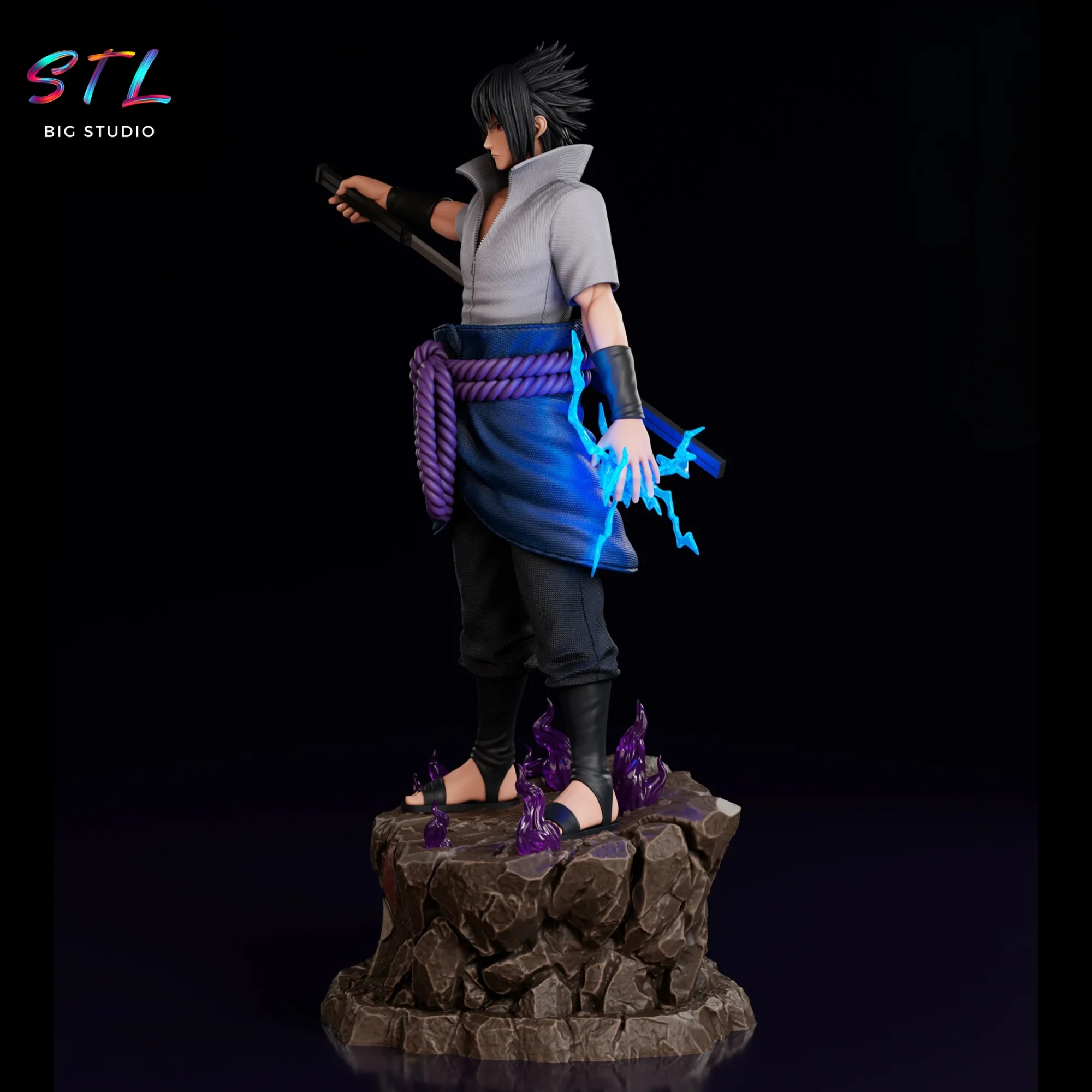 sasuke uchiha stl naruto shippuden impresion 3d sasuke uchiha stl naruto shippuden impresion 3d