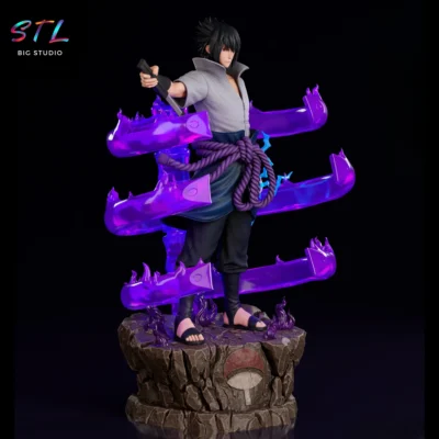 sasuke y susanoo stl impresion 3d naruto shippuden
