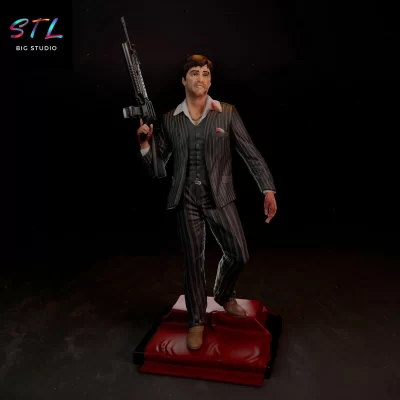 scarface stl tony montana impreison 3d peliculas