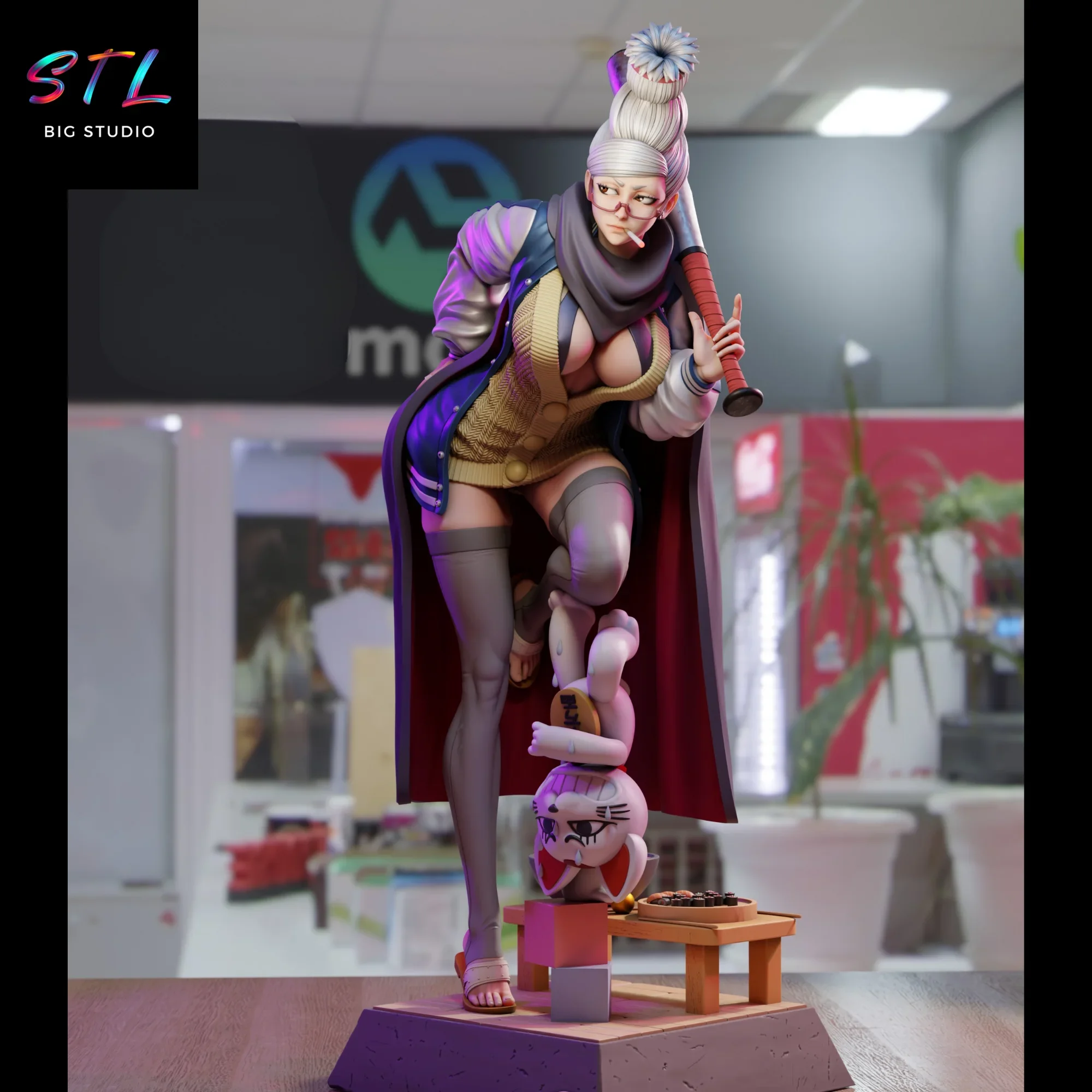 seiko ayase stl dandadan para impresion 3d seiko ayase stl dandadan para impresion 3d