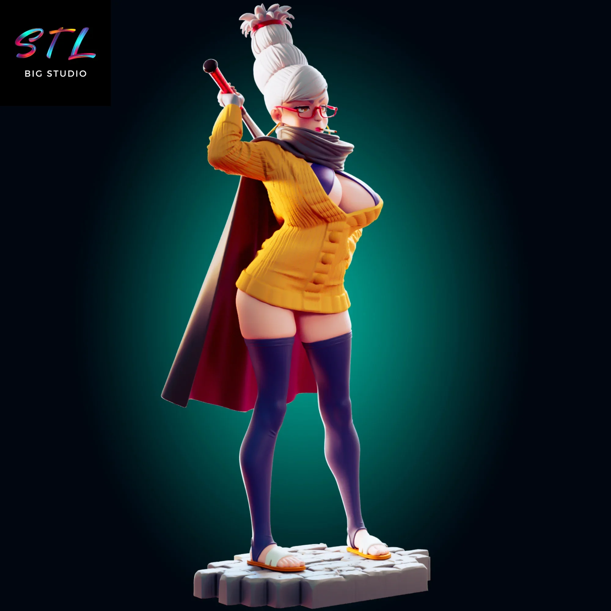 seiko ayase stl impresion 3d figura dan da dan seiko ayase stl impresion 3d figura dan da dan