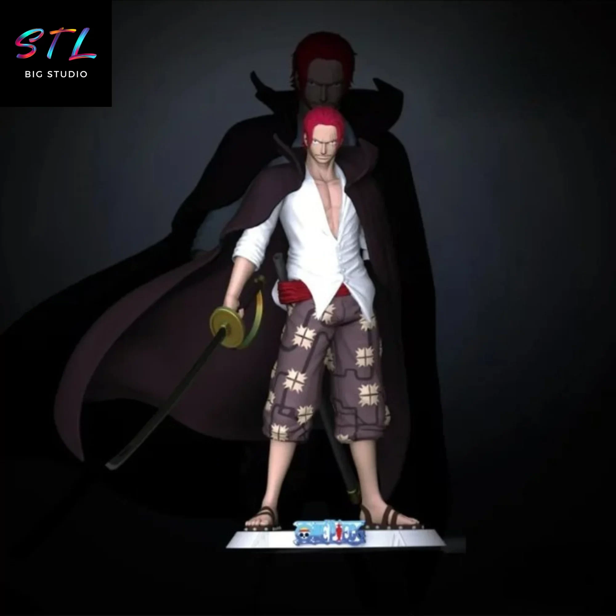 shanks stl one piece impresion 3d