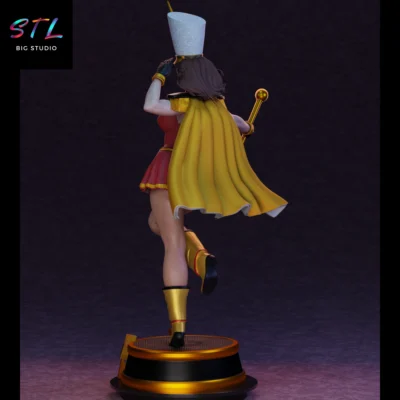 shazam stl mary marvel impresion 3d figura dc comics