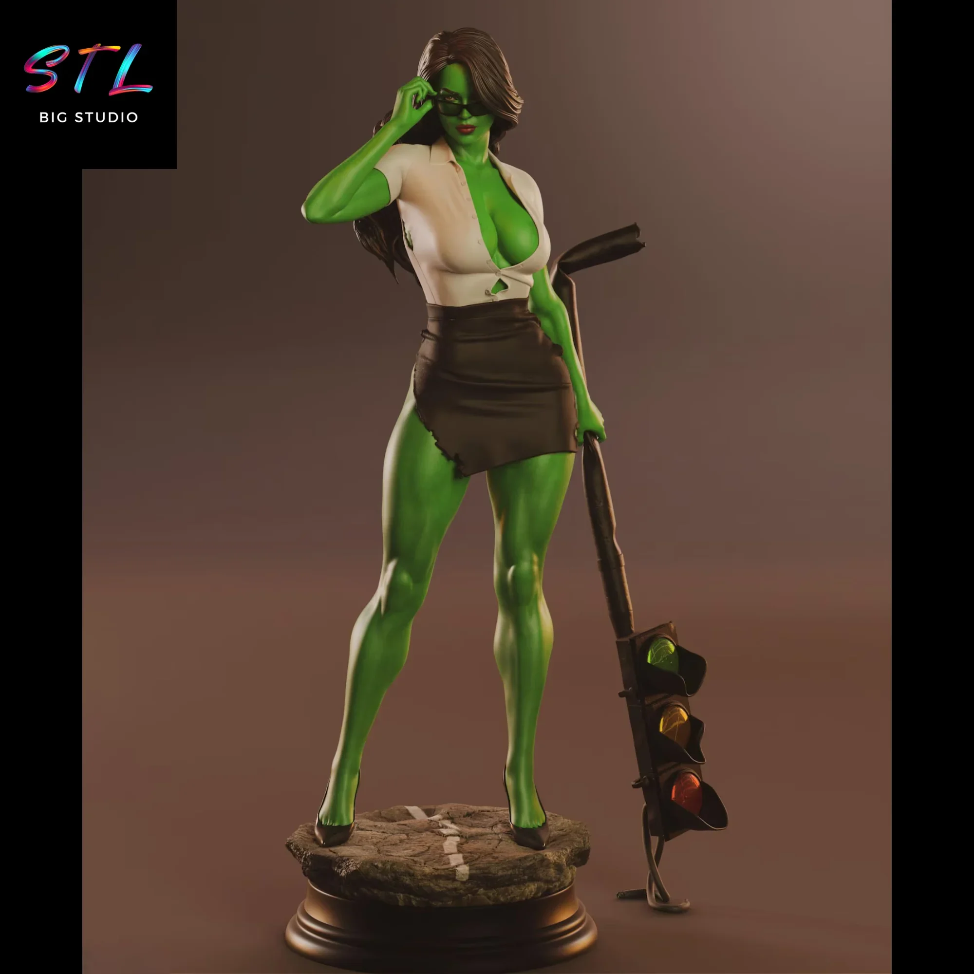 she hulk stl marvel impresion 3d she hulk stl marvel impresion 3d