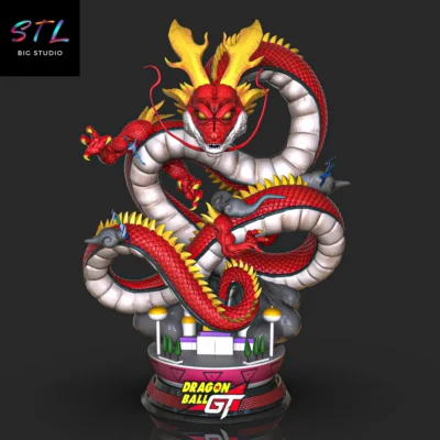 shenlong definitivo stl dragon ball gt impresion 3d