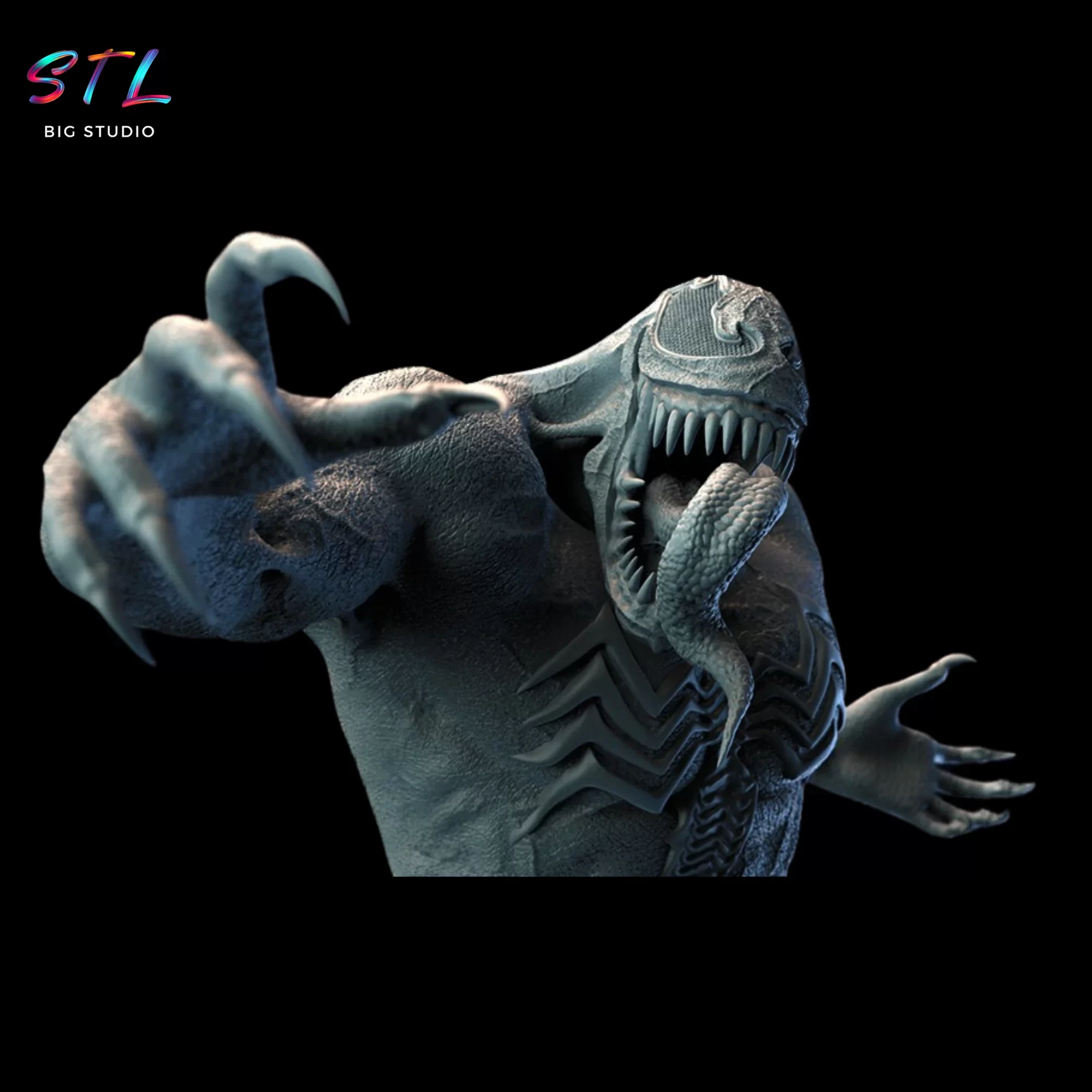 simbionte venom stl imprimir 3d simbionte venom stl imprimir 3d