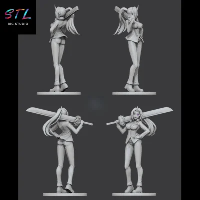slime datta ken stl shion impresion 3d anime