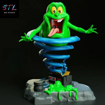 slimer stl cazafantasmas impresion 3d