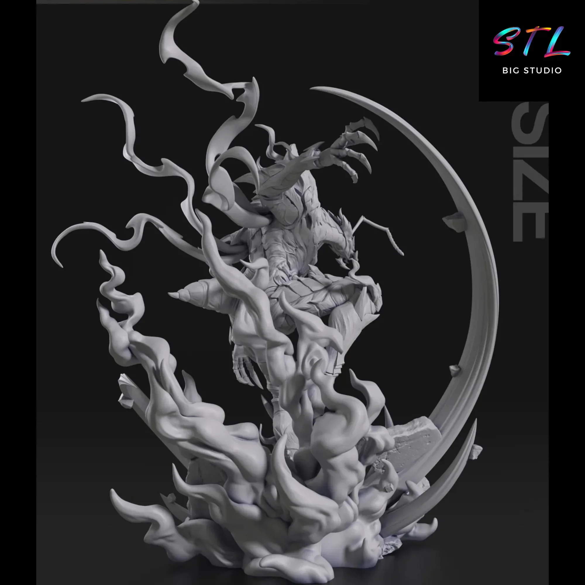 solo leveling stl shadow beru impresion 3d solo leveling stl shadow beru impresion 3d