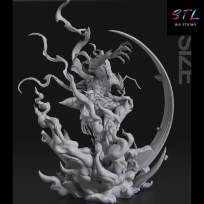 solo leveling stl shadow beru impresion 3d