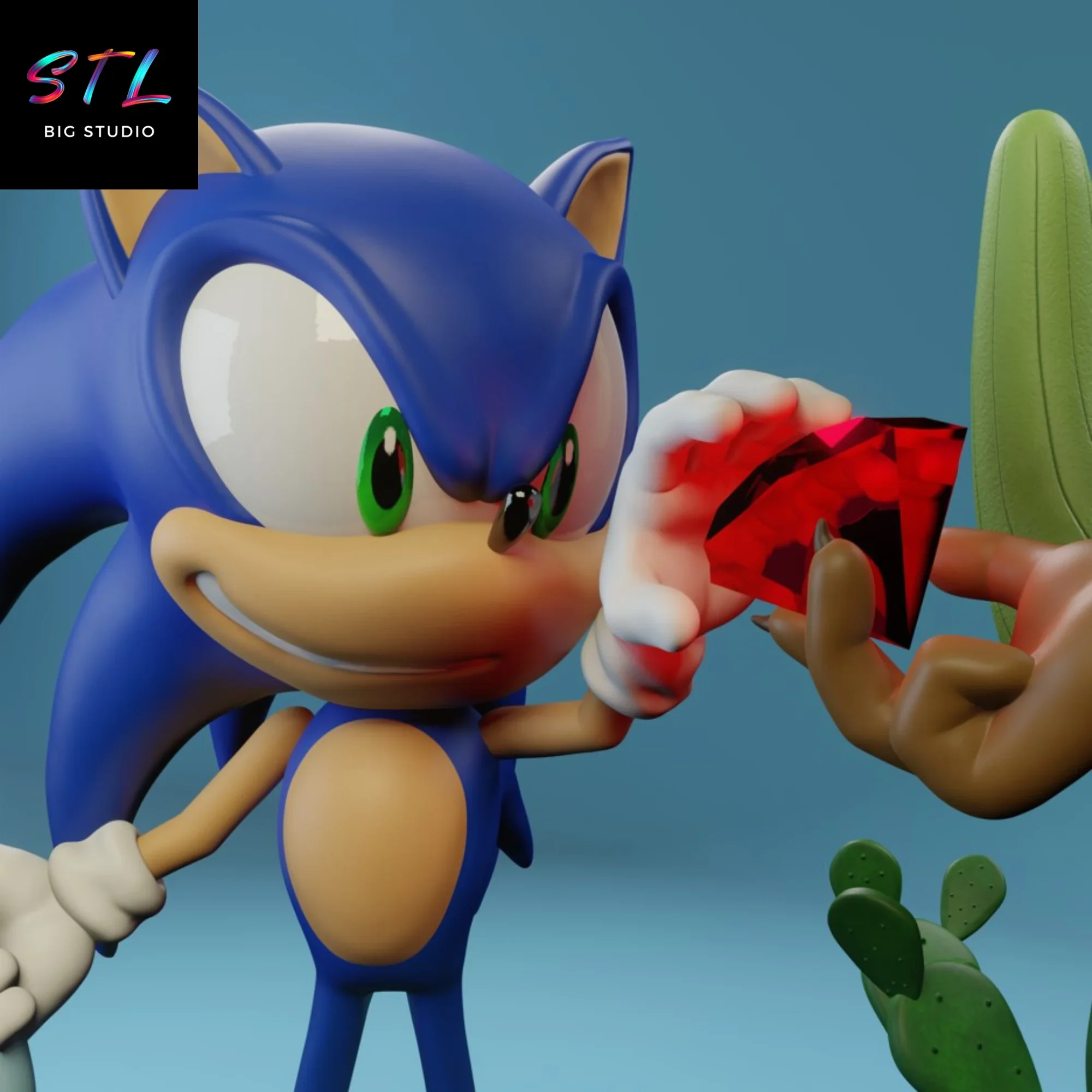 sonic stl coyote venganza correcaminos impresion 3d sonic stl coyote venganza correcaminos impresion 3d