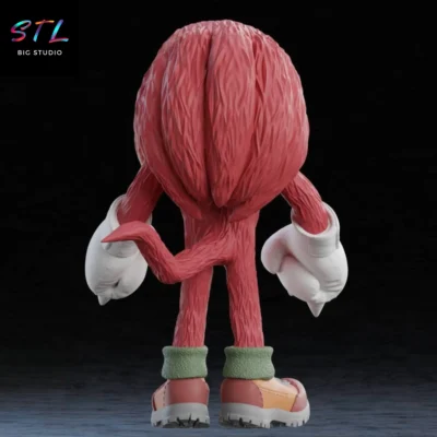 sonic stl knuckles para impresion 3d