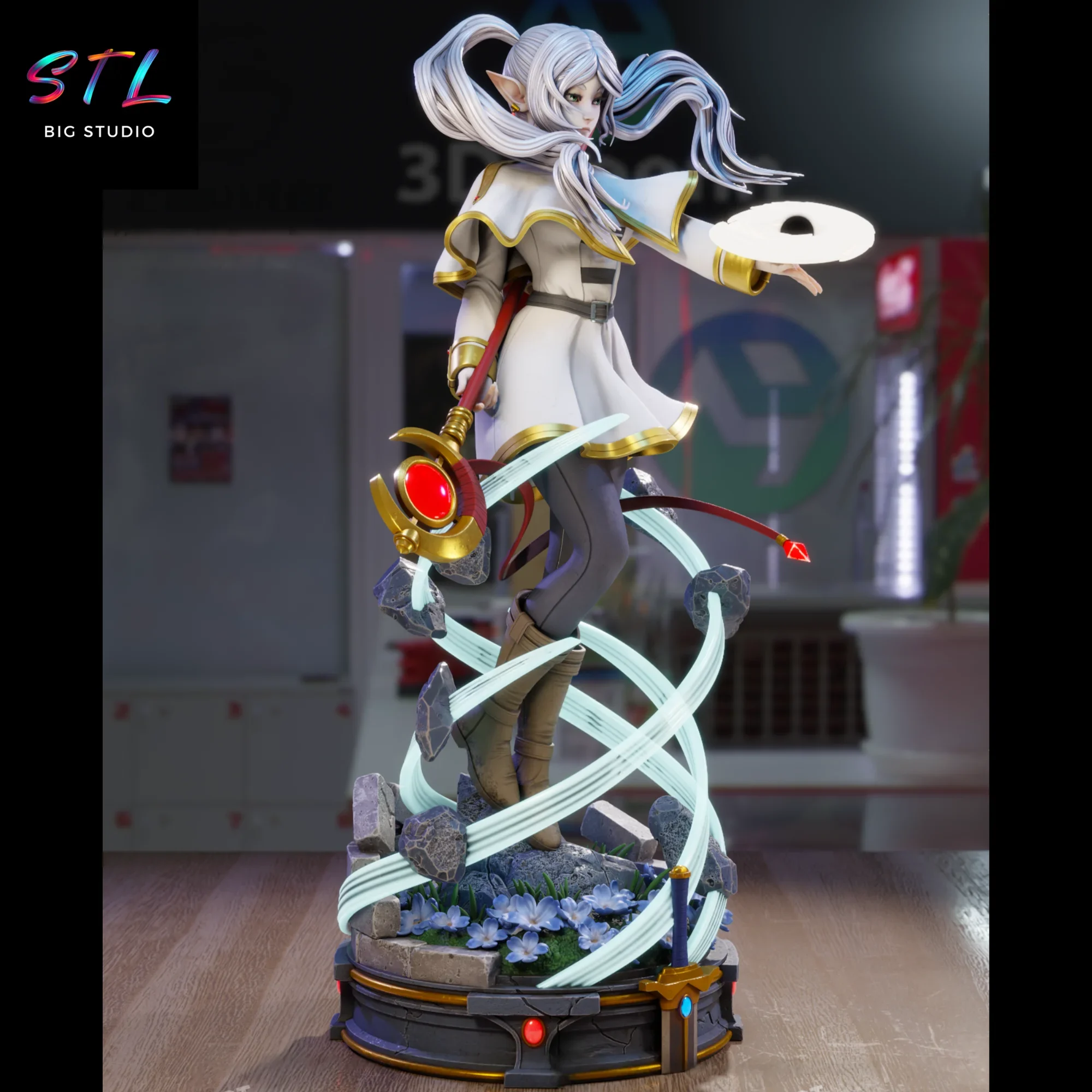 sousou no frieren stl figura impresion 3d sousou no frieren stl figura impresion 3d
