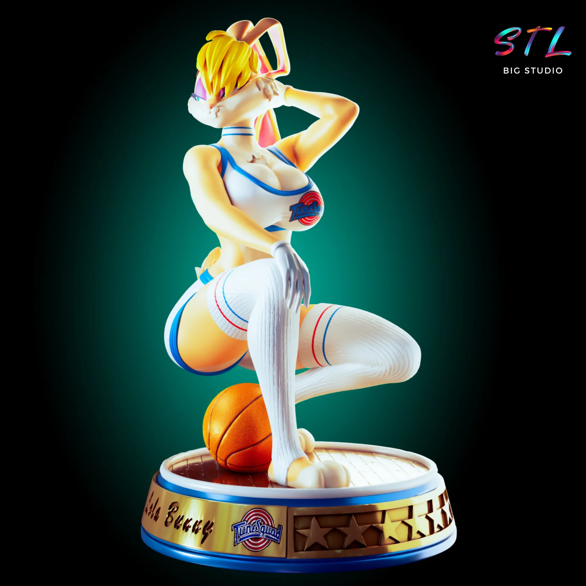 space jam stl lola bunny figura looney tunes impresion 3d space jam stl lola bunny figura looney tunes impresion 3d