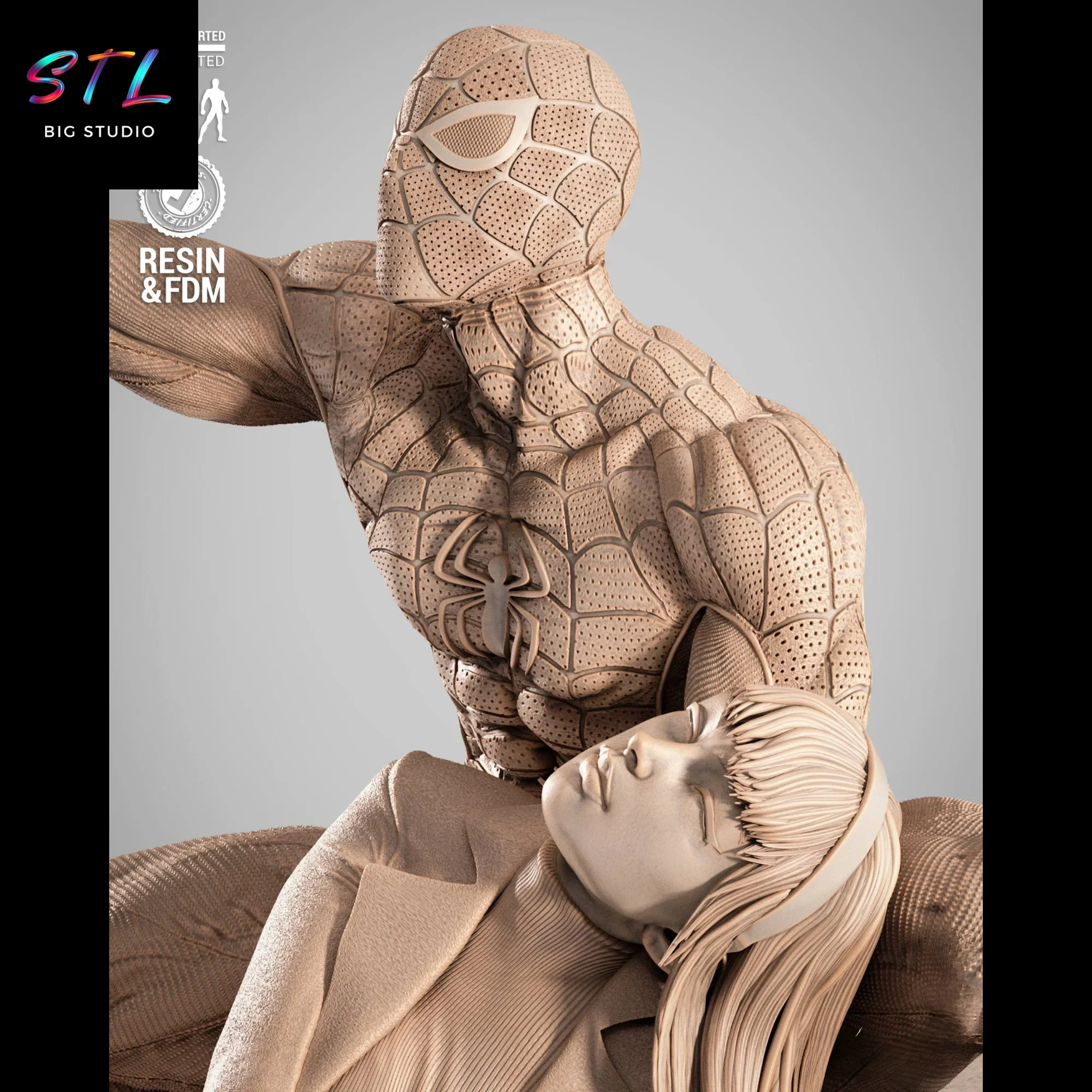 spiderman stl diorama marvel impresion 3d spiderman stl diorama marvel impresion 3d