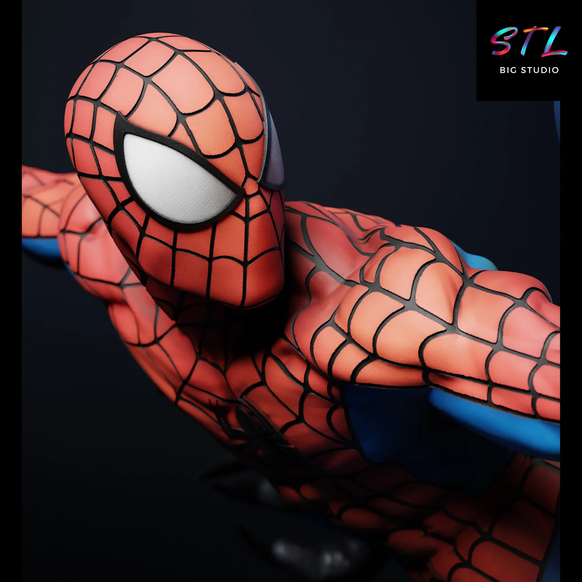 spiderman stl impresion 3d spiderman stl impresion 3d