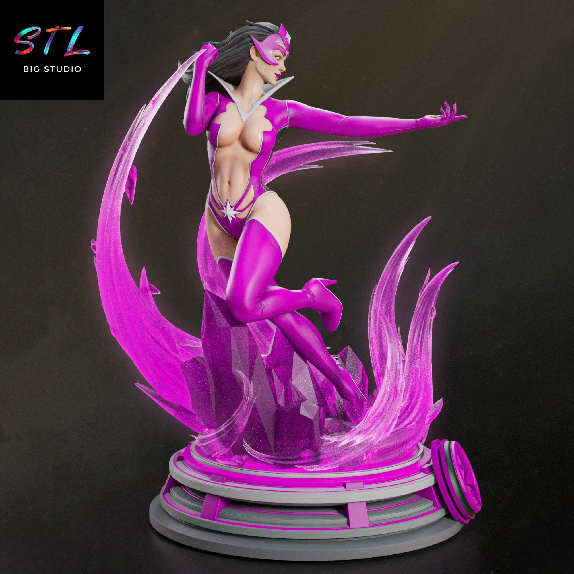 star sapphire stl impresion 3d dc comics star sapphire stl impresion 3d dc comics
