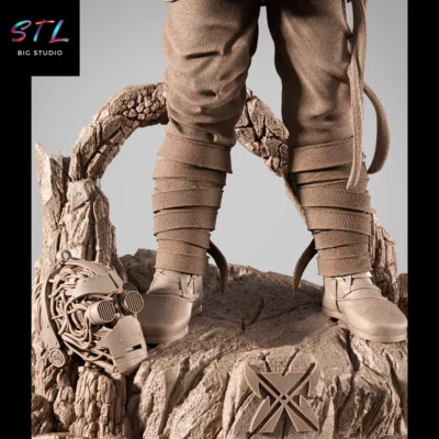 star wars stl anakin de niño para impresion 3d