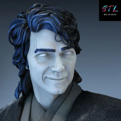 star wars stl anakin skywalker impresion 3d