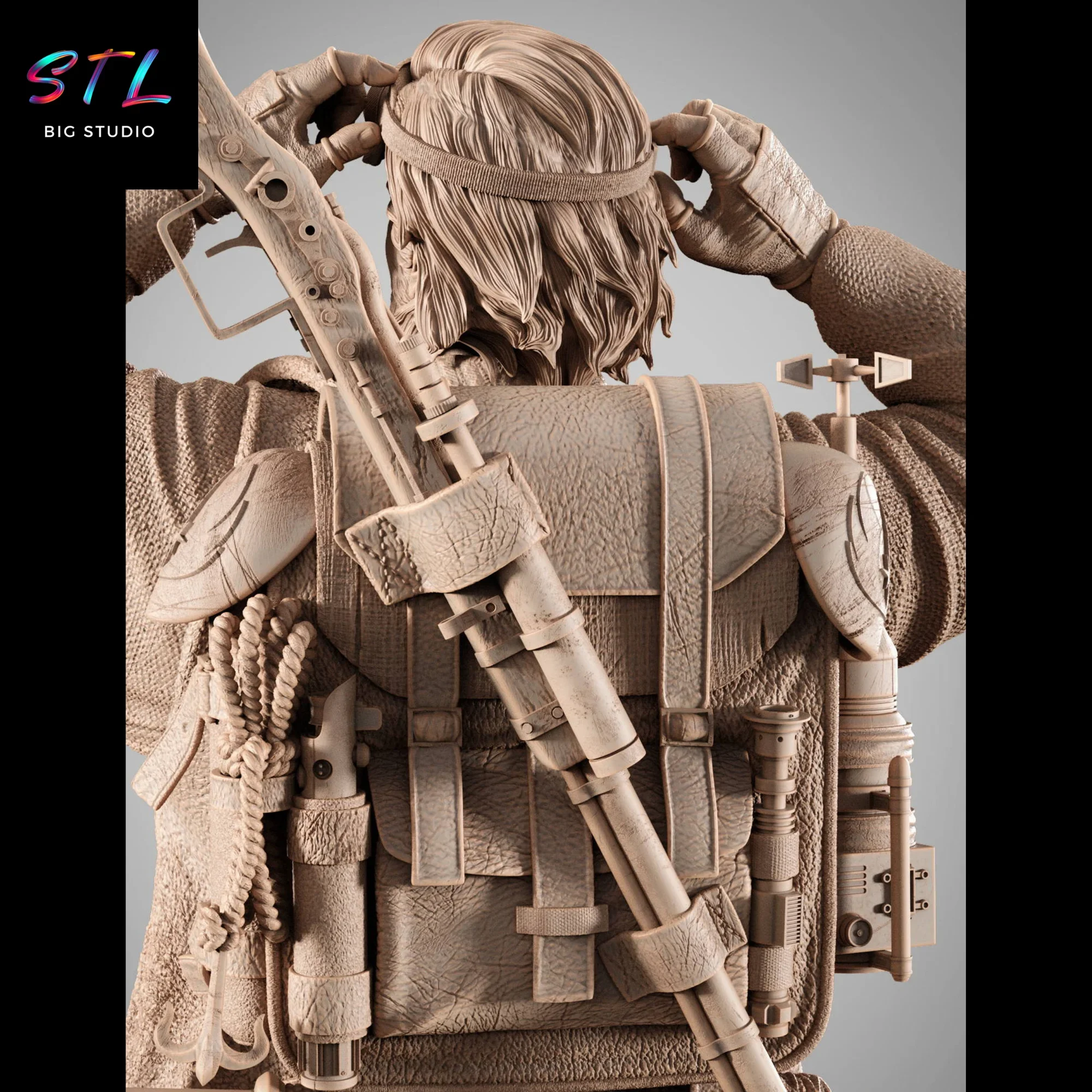 star wars stl ben kenobi figura impresion 3d star wars stl ben kenobi figura impresion 3d