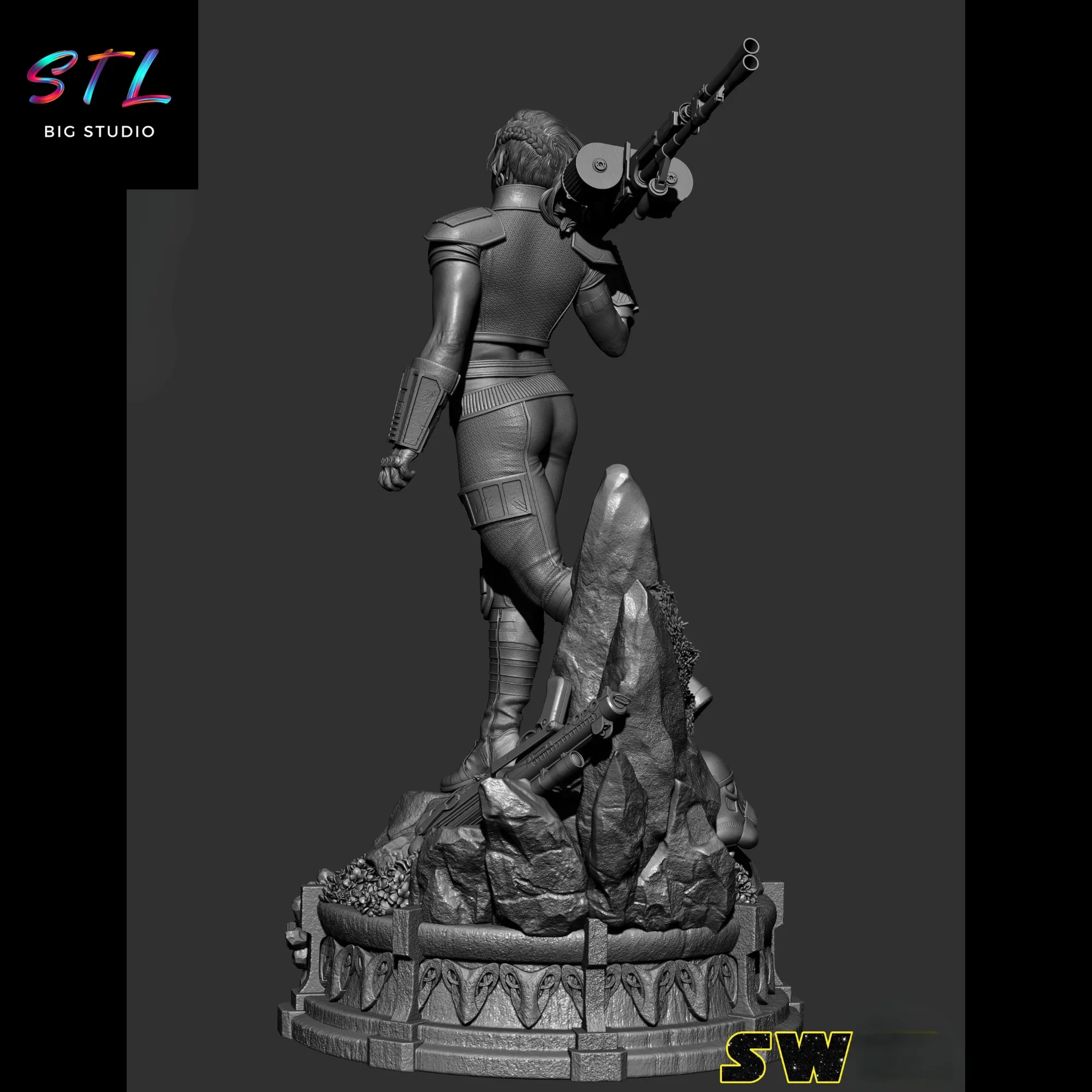 star wars stl cara dune figura impresion 3d star wars stl cara dune figura impresion 3d