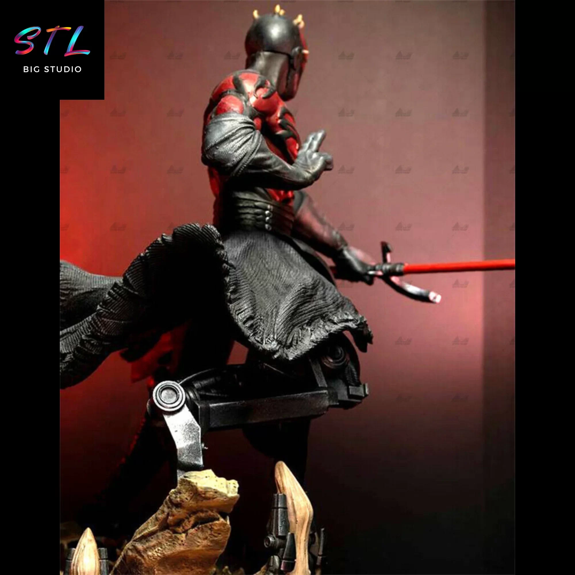 star wars stl darth maul 3d star wars stl darth maul 3d