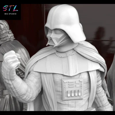 star wars stl darth vader figura impresion 3d
