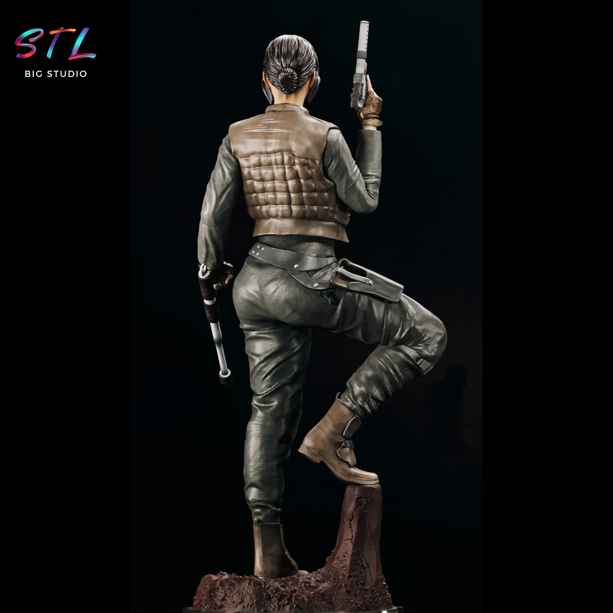 star wars stl jyn erso figura rogue one impresion 3d star wars stl jyn erso figura rogue one impresion 3d