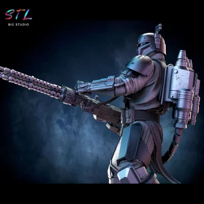 star wars stl paz vizsla impresion 3d figuras