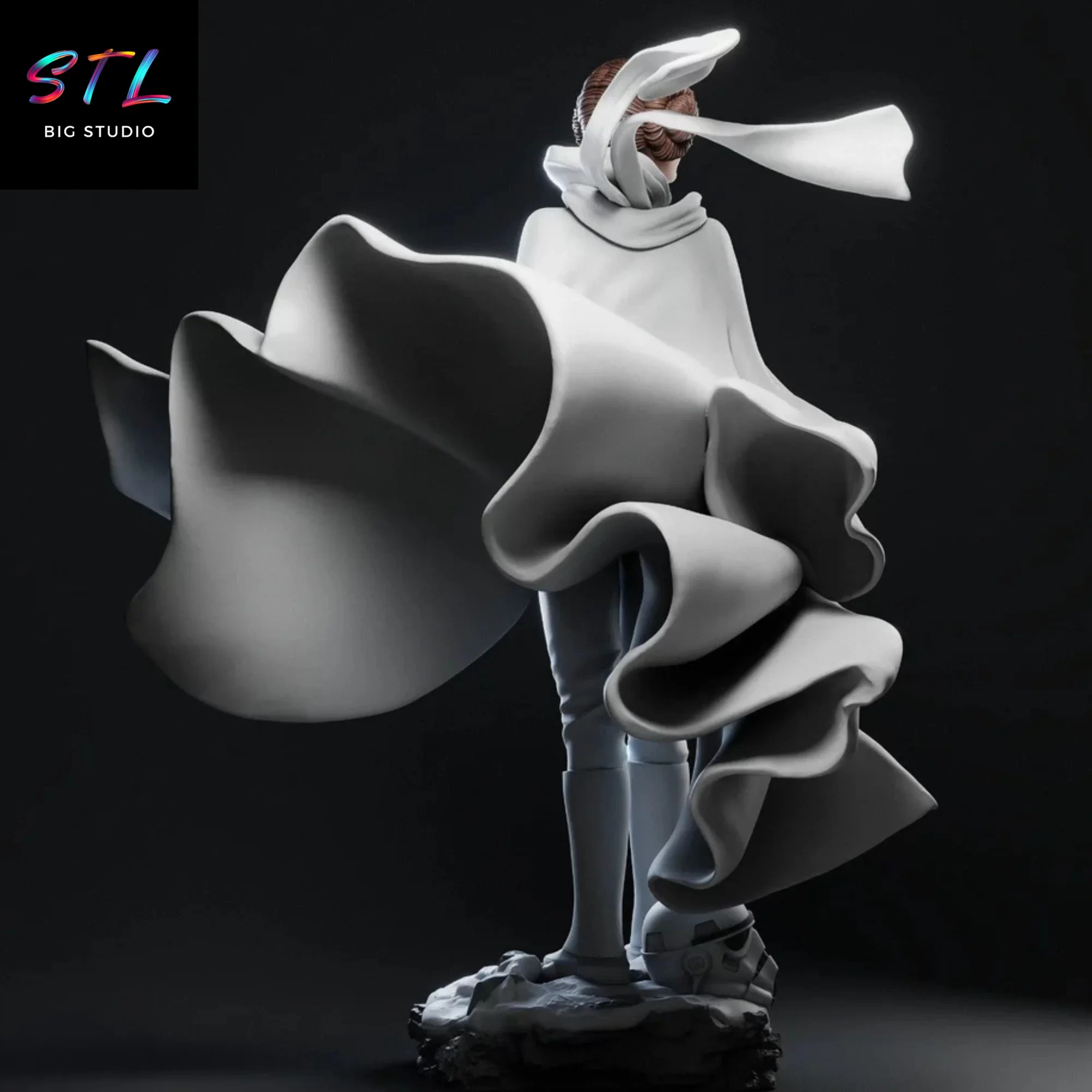 star wars stl princesa leia impresion 3d star wars stl princesa leia impresion 3d